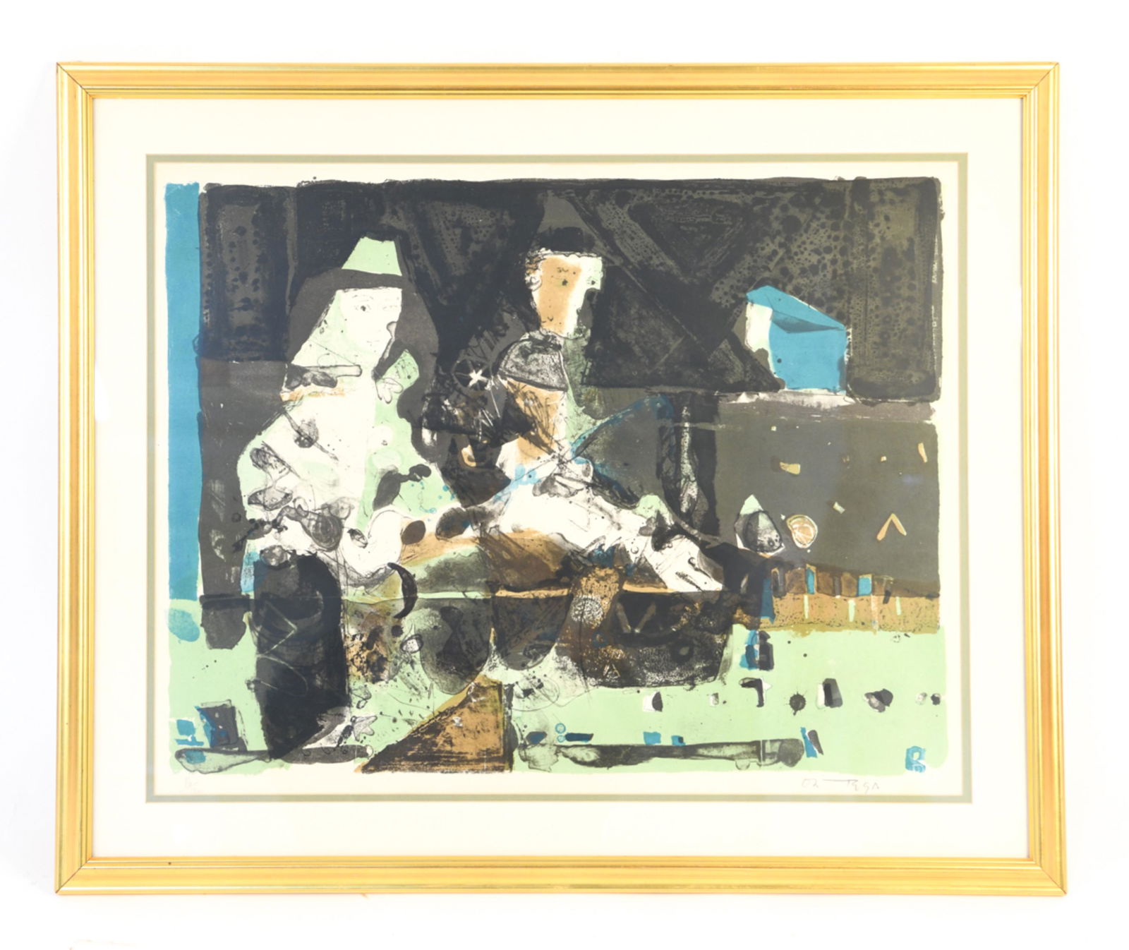 JOSE ORTEGA, SPANISH (1921-1991) LITHOGRAPH (1 of 9)