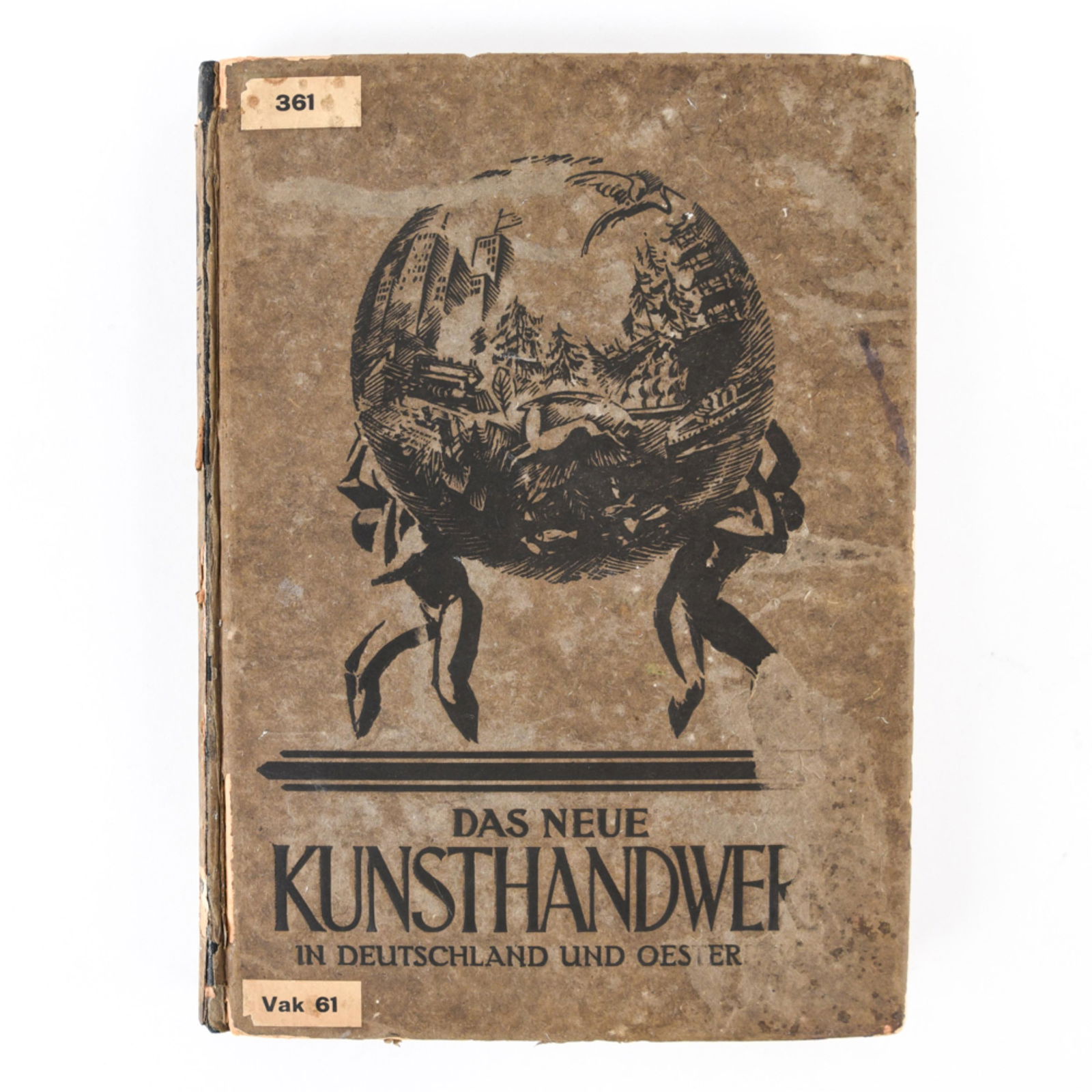 DAS NEUE KUNSTHANDWER 1923 GERMAN BOOK (1 of 17)