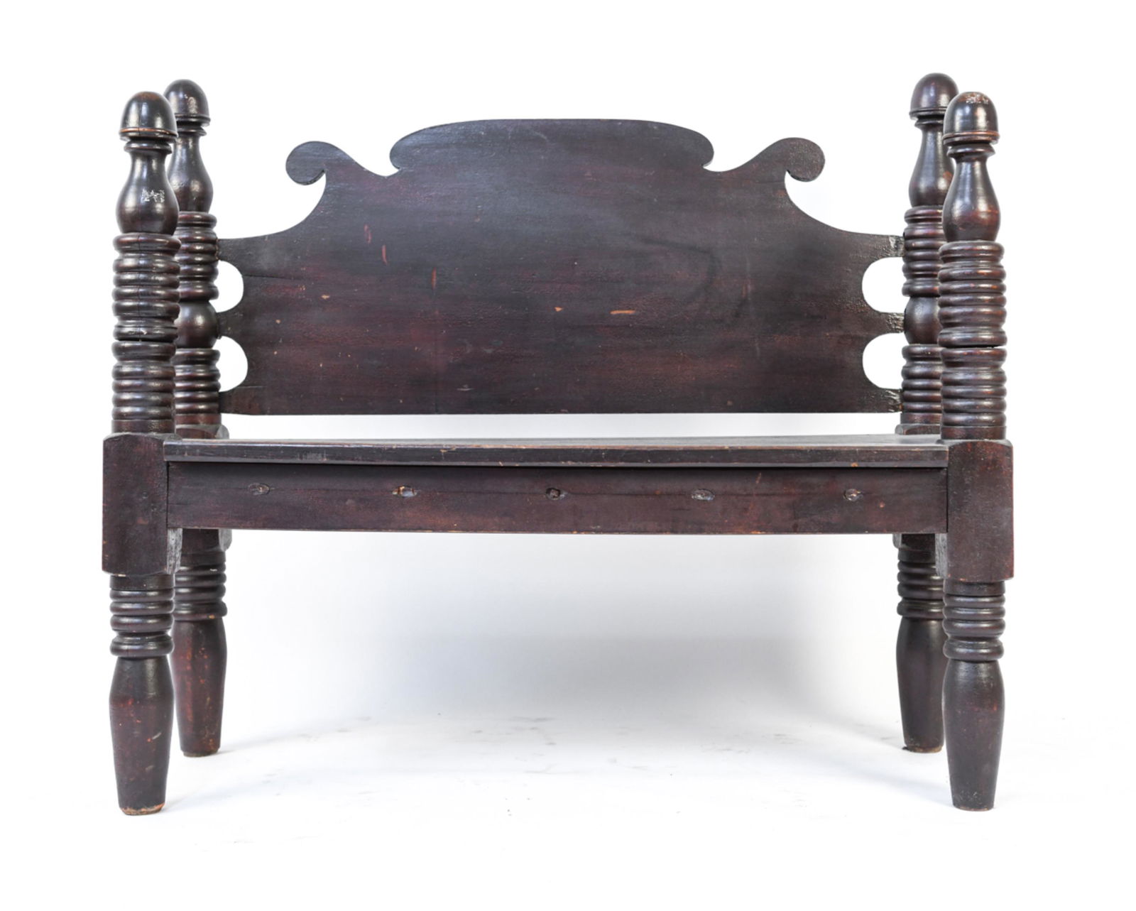 ANTIQUE COUNTRY BENCH (1 of 15)