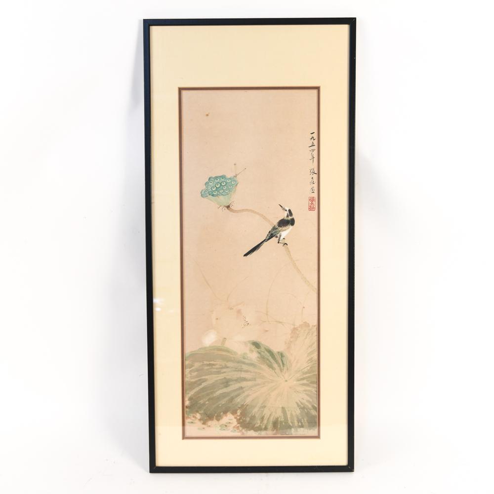 ASIAN BIRD PAINTING (1 of 8)