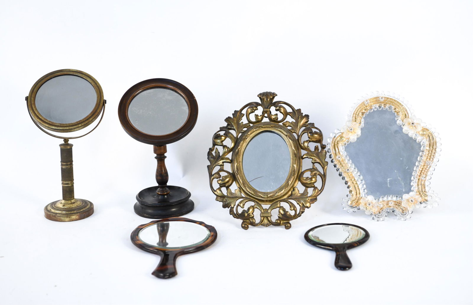 GROUPING OF SMALL SHAVING & VANITY MIRRORS (1 of 20)
