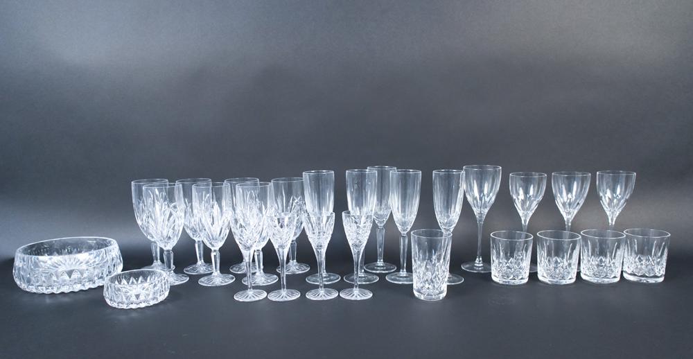 (25) CRYSTAL STEMWARE GROUPING (1 of 19)