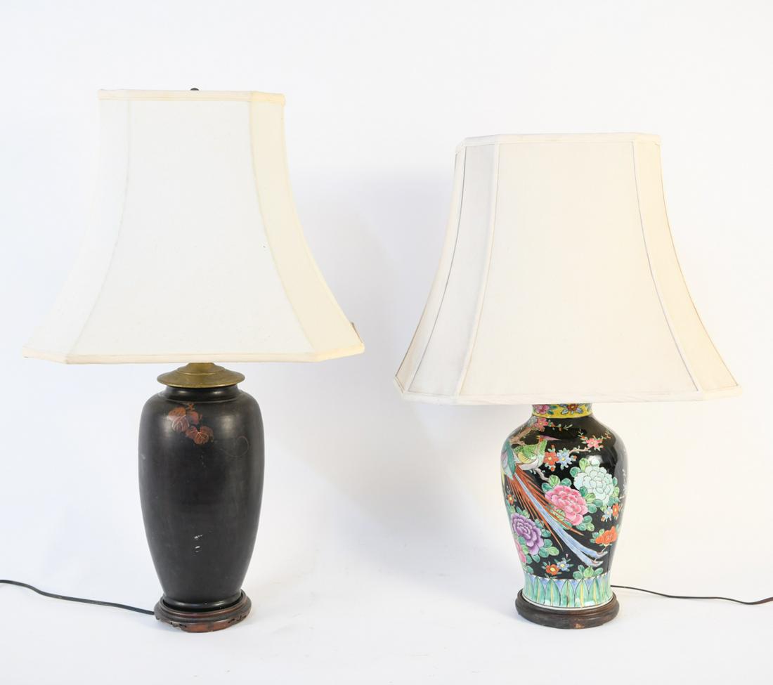 (2) ASIAN STYLE LAMP GROUPING (1 of 17)