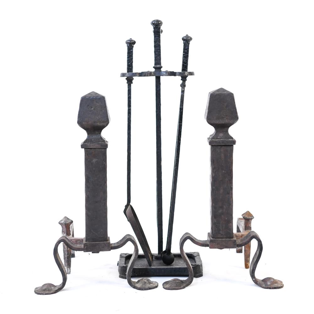 ARTS AND CRAFTS FIREPLACE GROUPING (1 of 9)