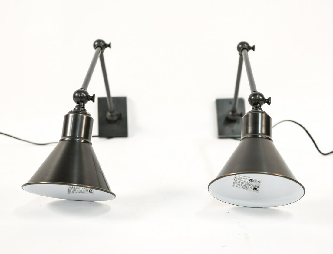 PAIR VISUAL COMFORT LIBRARY WALL LAMPS (1 of 11)