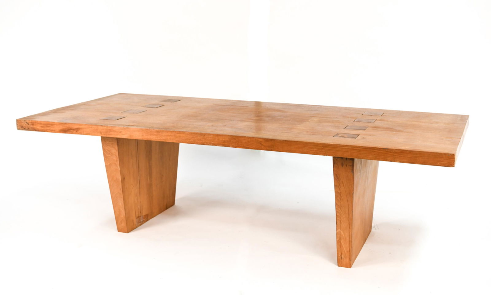 DONGHIA LARGE WOODEN MORTISE AND TENON TABLE (1 of 20)