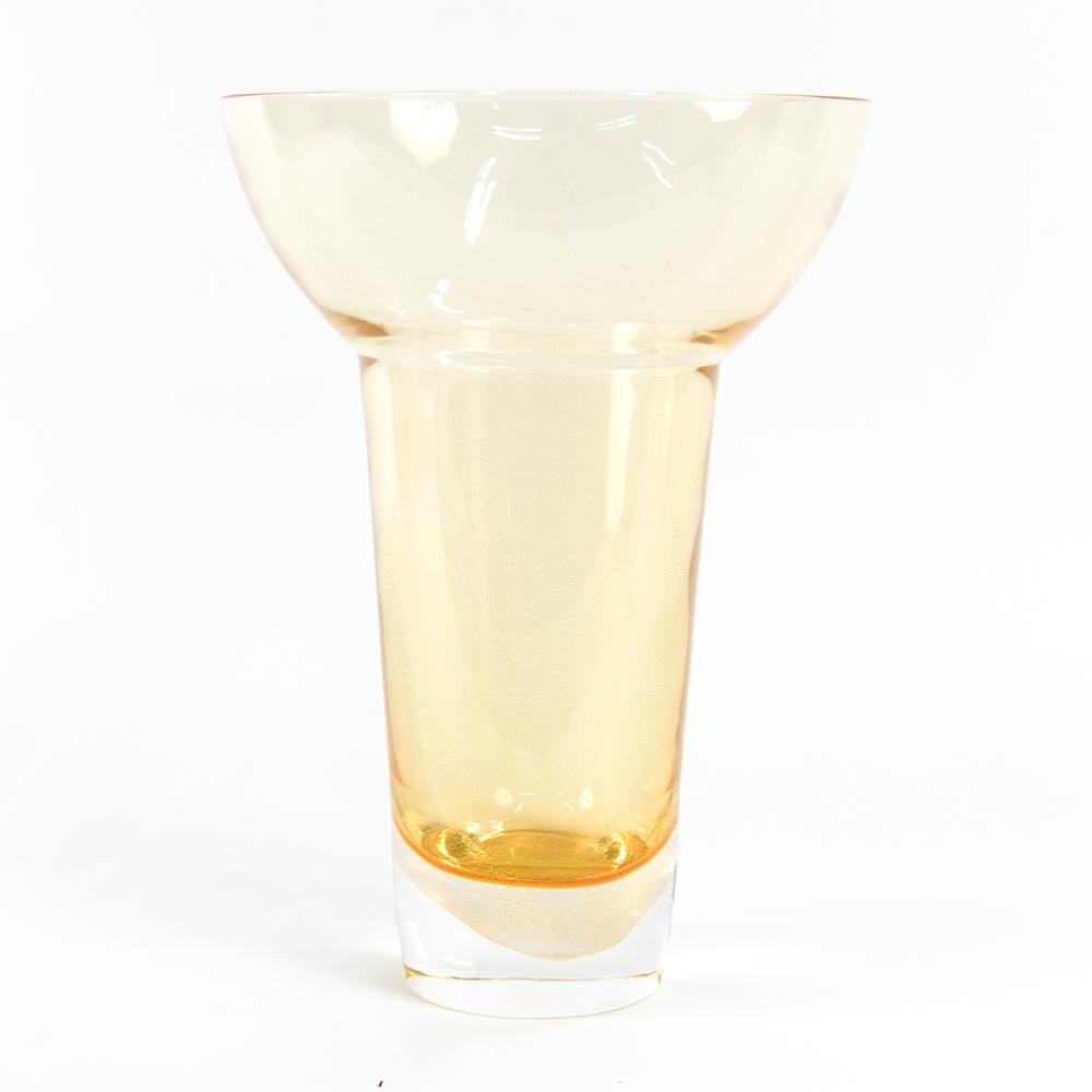 DONGHIA TALL SEGUSO MURANO ART GLASS VASE (1 of 6)