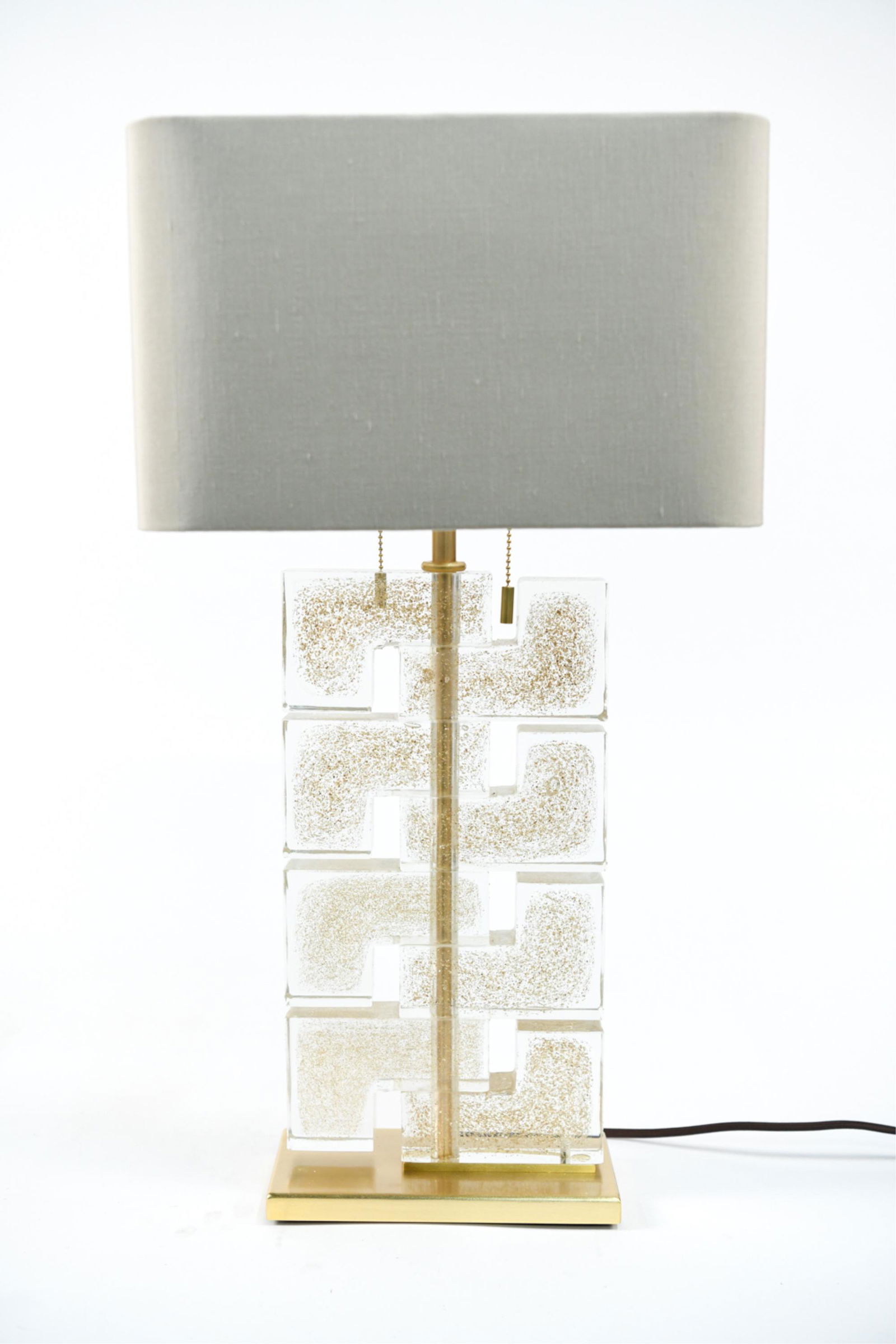 DONGHIA ESHA BASSA ITALIAN GLASS TABLE LAMP (1 of 12)