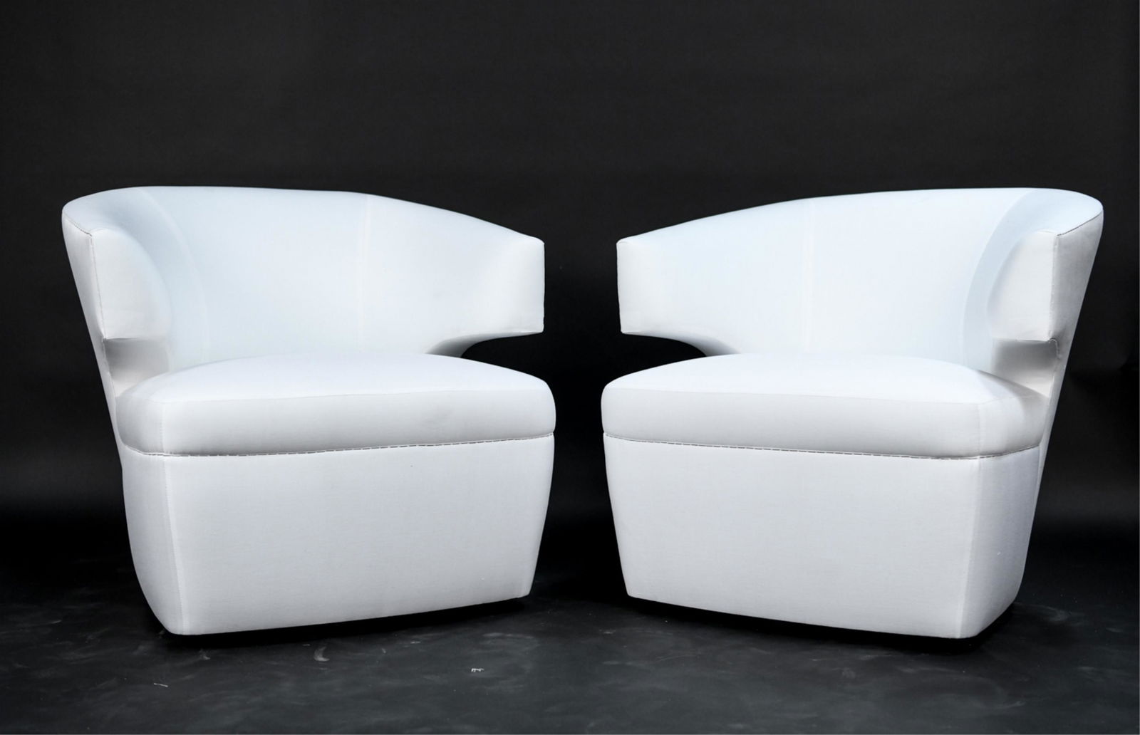 PAIR OF DONGHIA LANA CLUB CHAIRS (1 of 9)