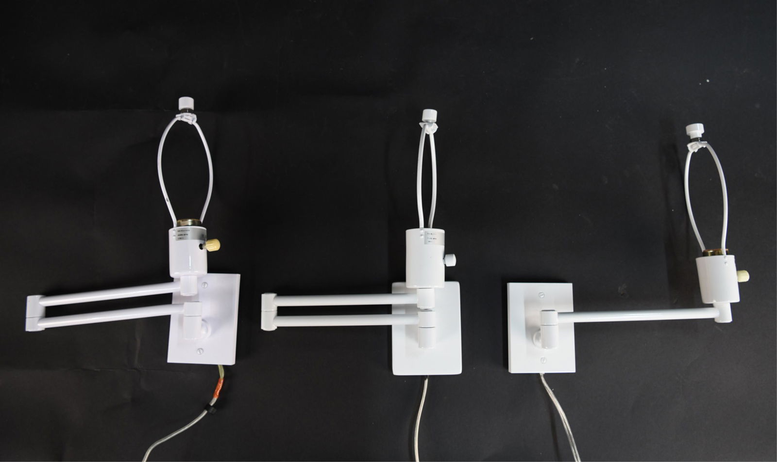 TRIO OF HANSEN WALL SCONCES (1 of 8)