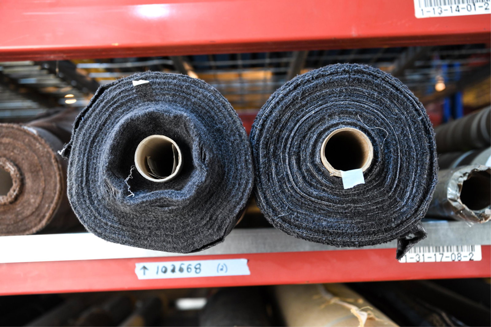 (2) DONGHIA FABRICS "NERO" B92240-902: Dimensions: 100+ yards Condition: As found.