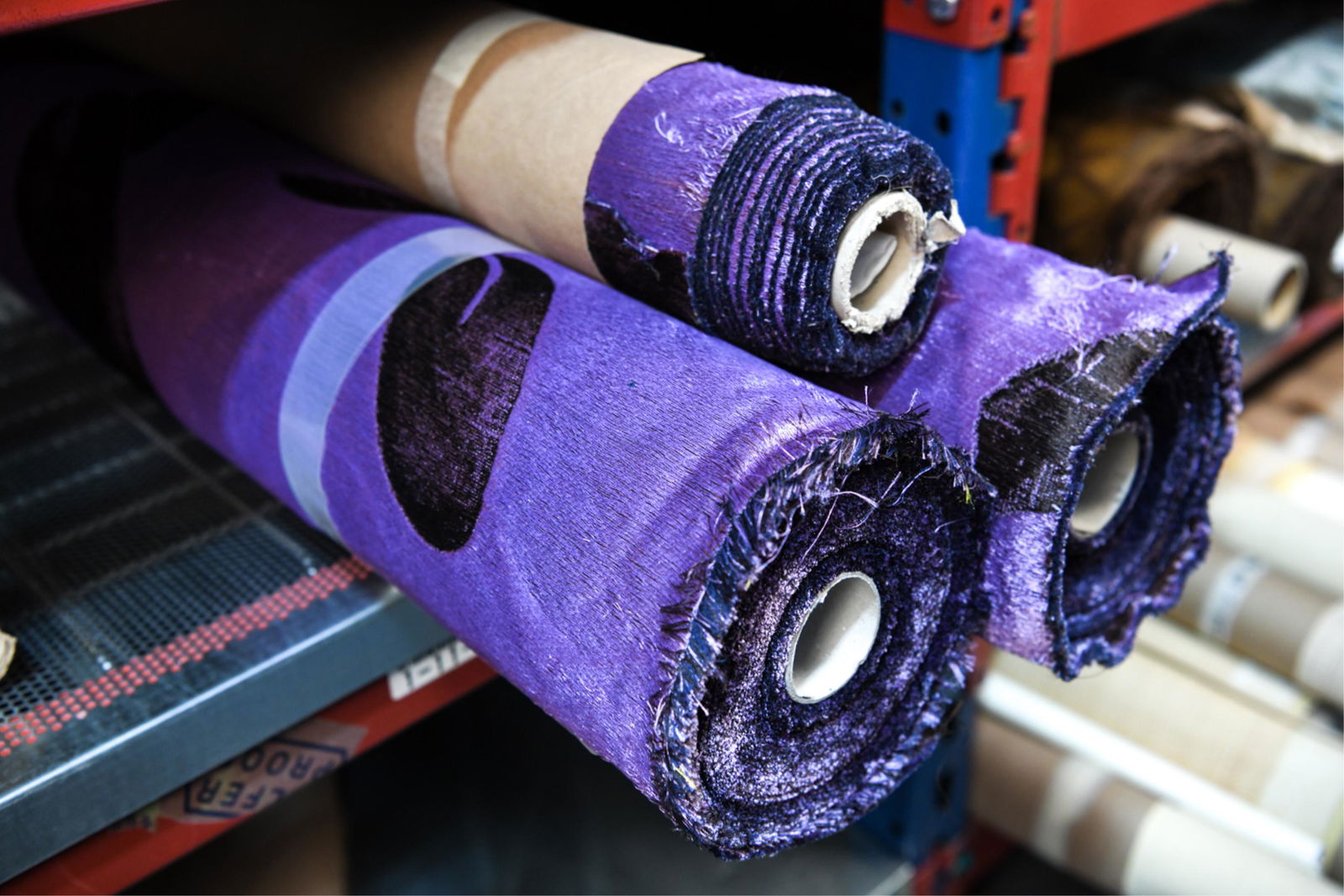 (3) DONGHIA FABRIC "INDIGO" B10144-2 (1 of 6)