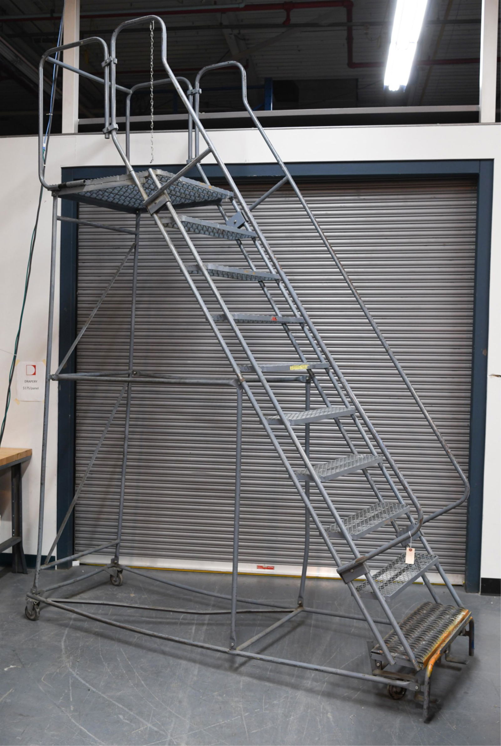 COTTERMAN INDUSTRIAL ROLLING LADDER (1 of 3)