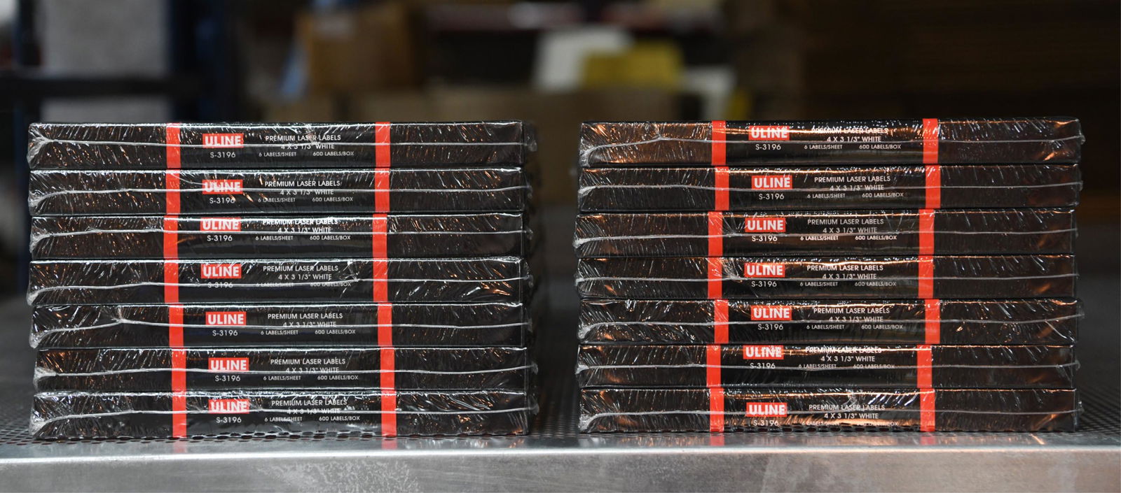 (14) ULINE PREMIUM LASER LABELS (1 of 2)