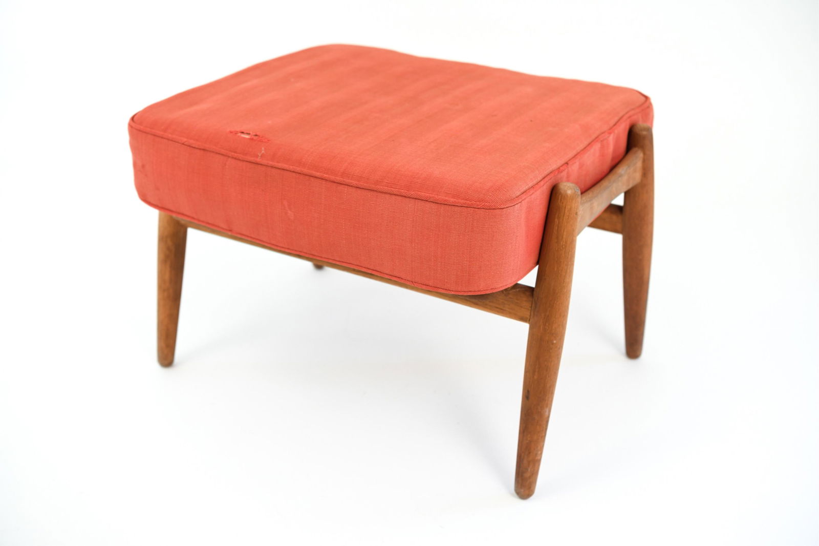 HANS WEGNER MID-CENTURY DANISH OTTOMAN (1 of 10)
