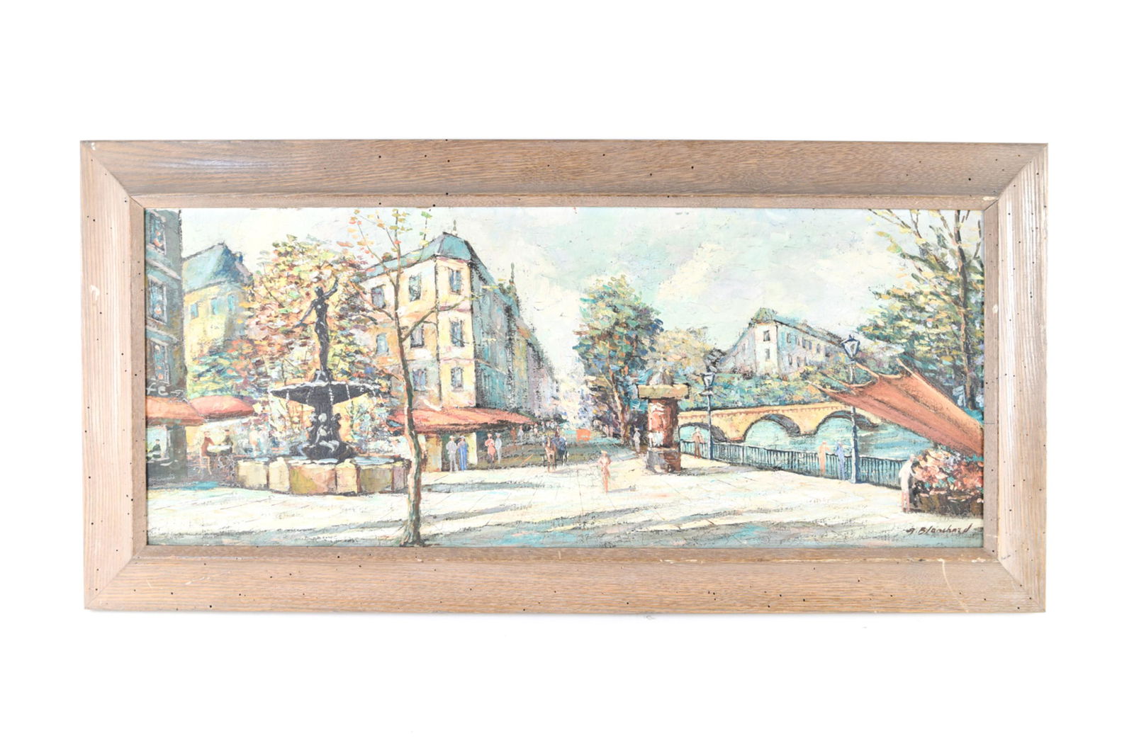 A. BLANCHARD MODERN FRNCH IMPRESSIONIST O/C (1 of 9)