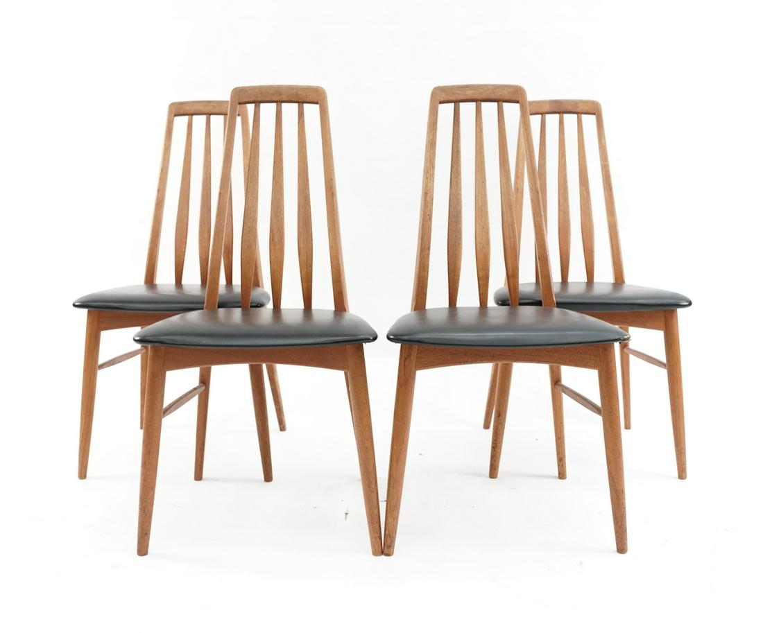 (4) DANISH TEAK KOEFOEDS HORNSLET DINING CHAIRS (1 of 20)