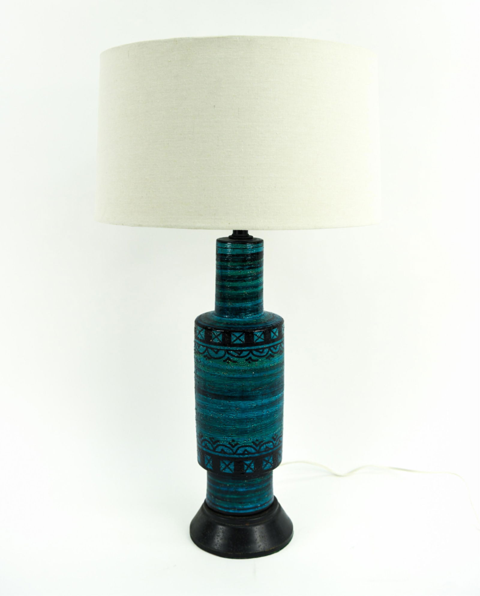 ITALIAN BITOSSI STYLE CERAMIC TABLE LAMP (1 of 12)