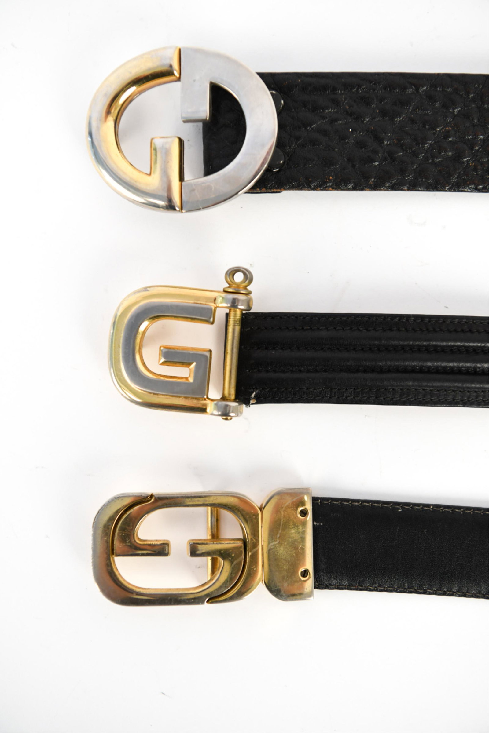 (3) MEN'S GUCCI BELTS (1 of 8)