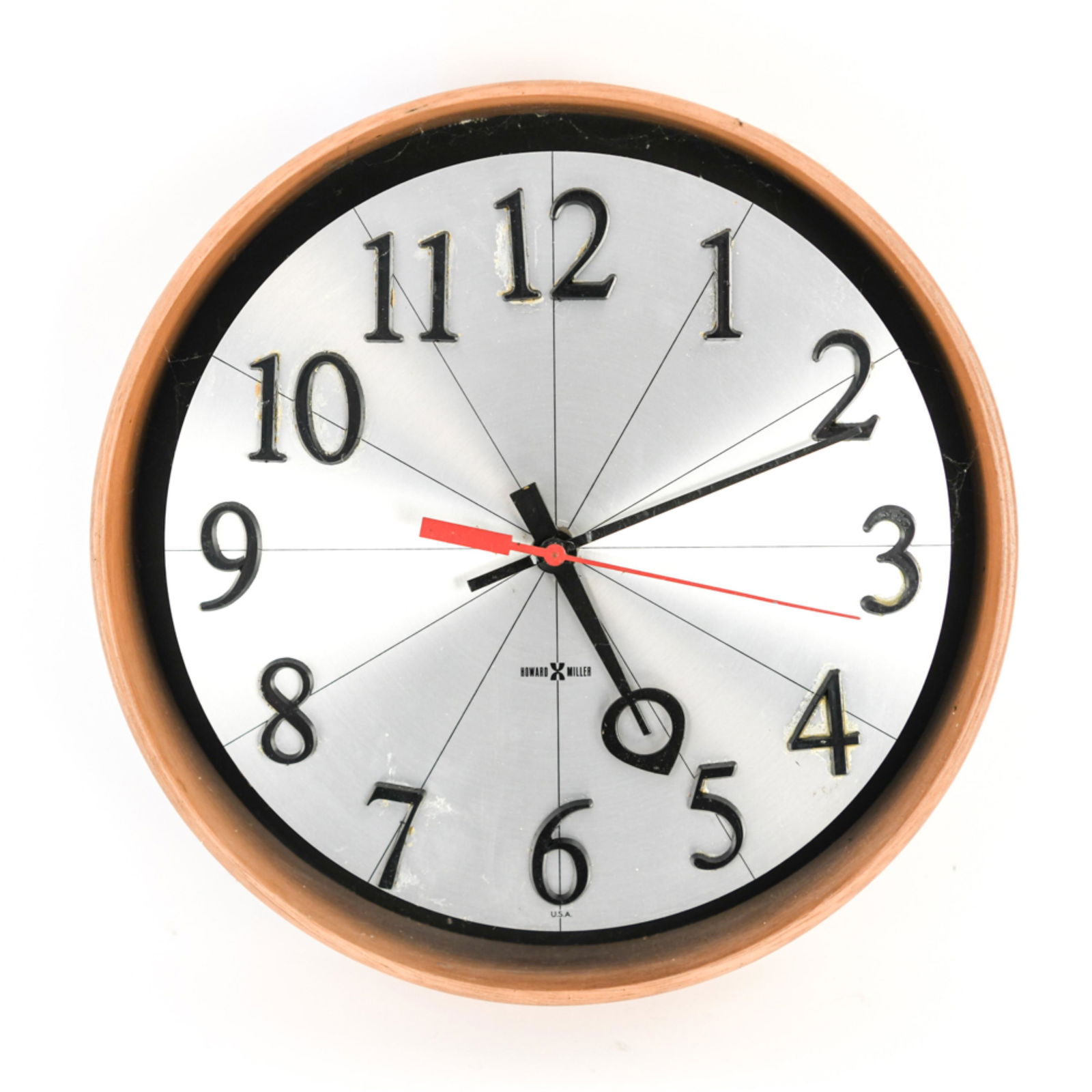 HOWARD MILLER AUTHUR UMANOFF WALL CLOCK (1 of 6)