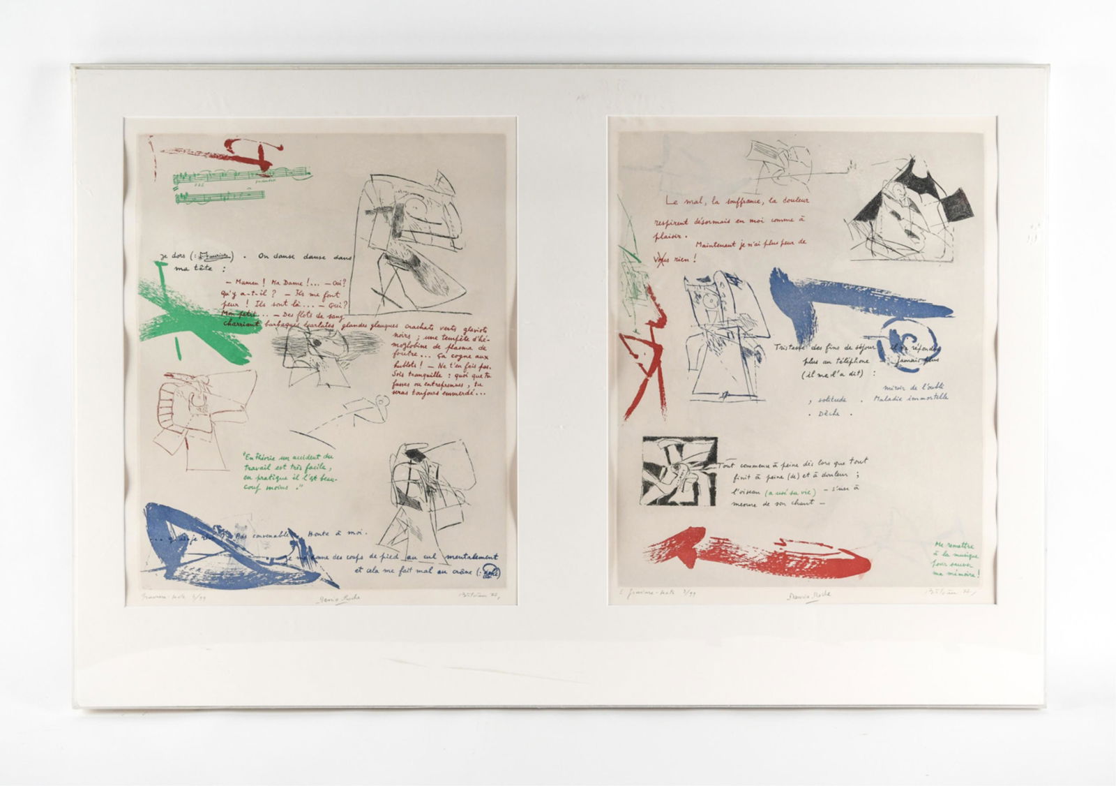 (2) MODERN FRENCH ETCHINGS (1 of 7)