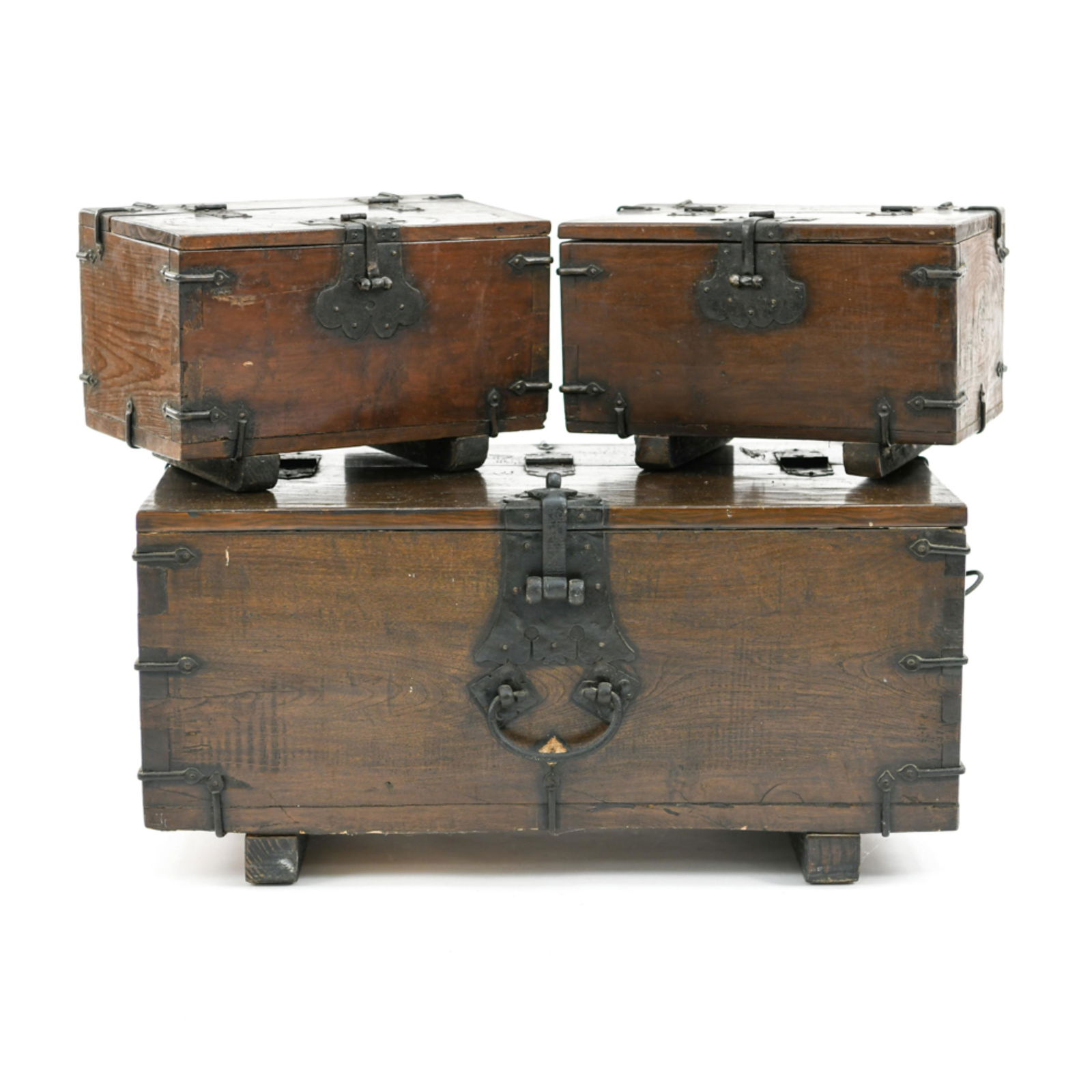 (3) ASIAN METAL MOUNTED BOXES (1 of 14)