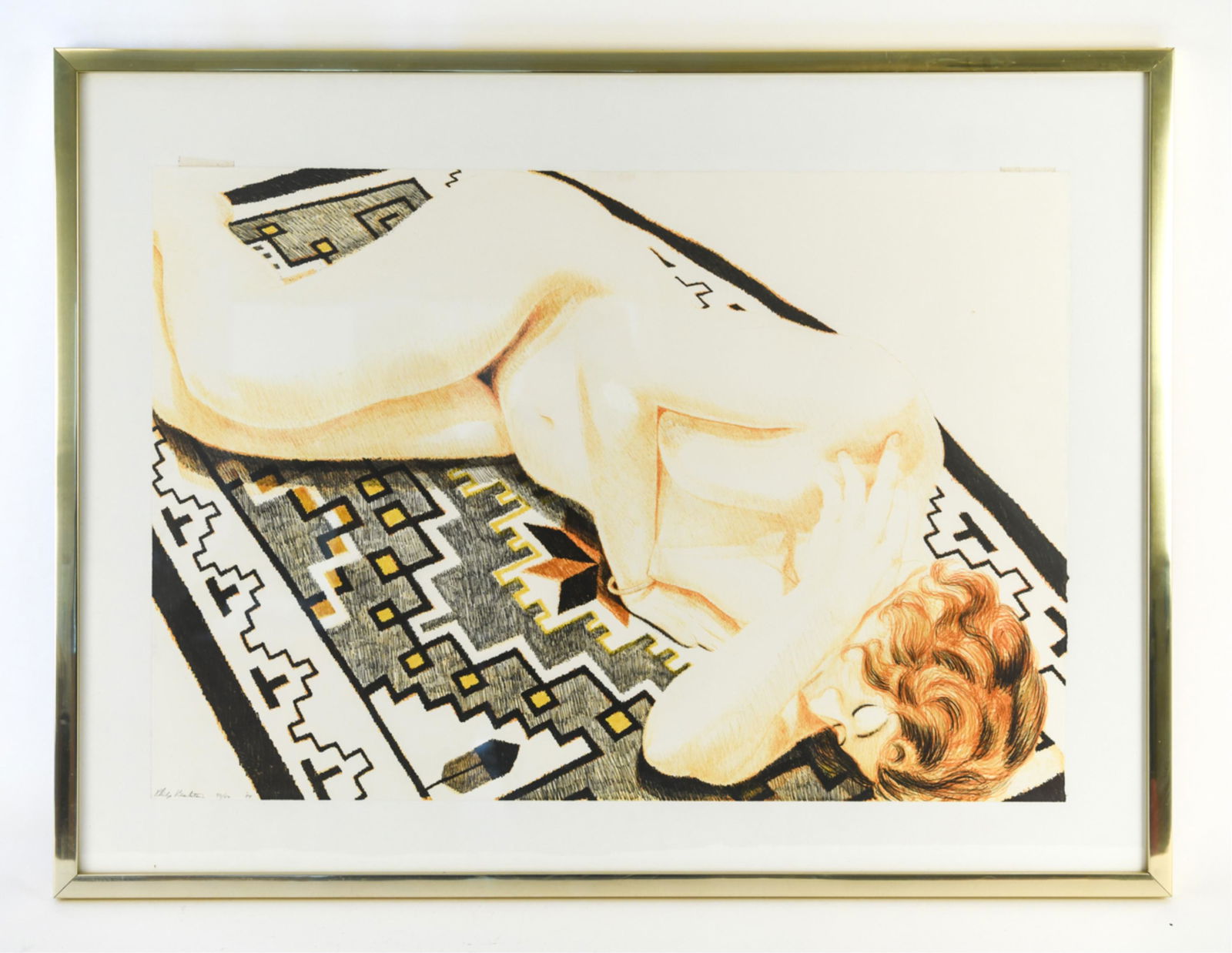 PHILIP PEARLSTEIN LITHOGRAPH (1 of 9)