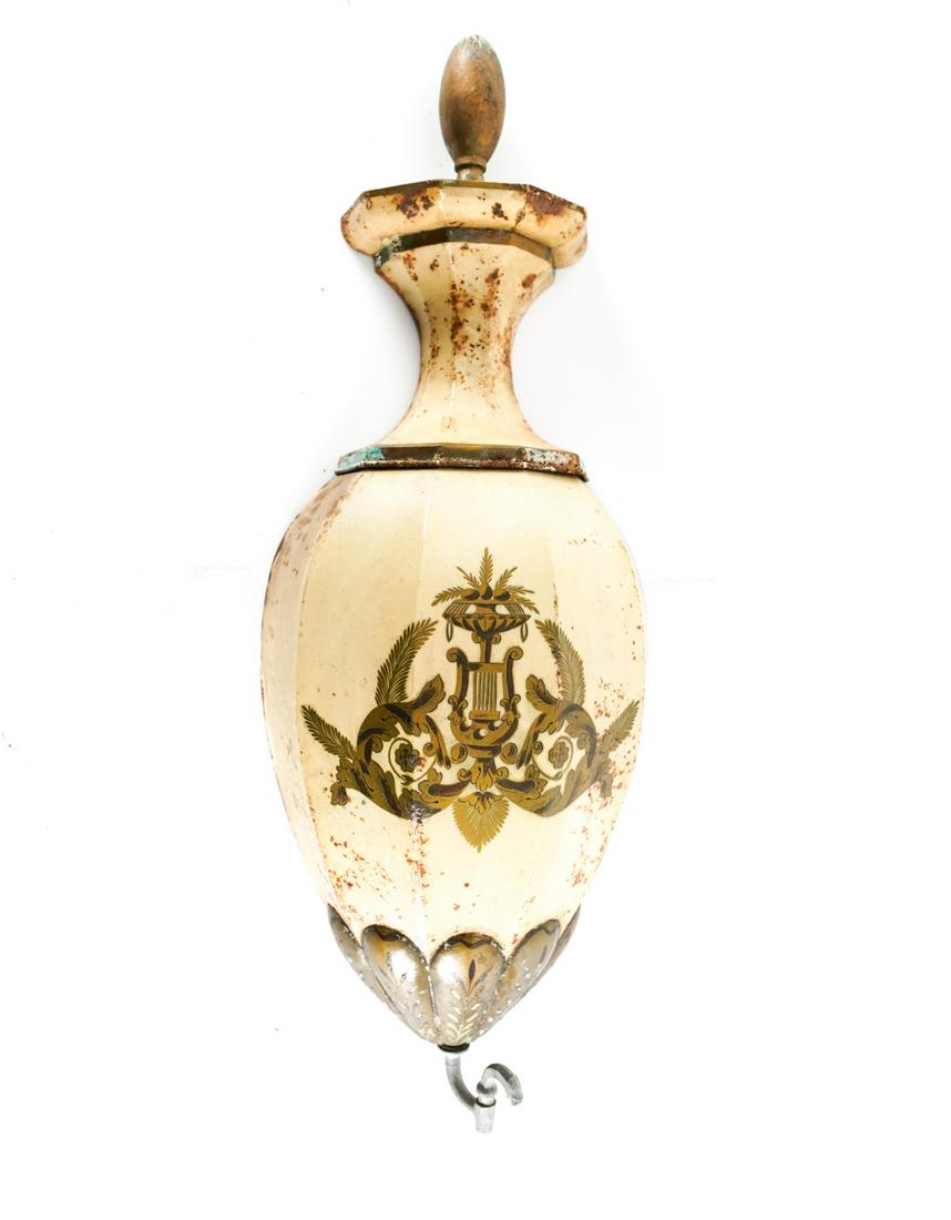 19TH C. FRENCH PAINTED TOLE LAVABO (1 of 12)