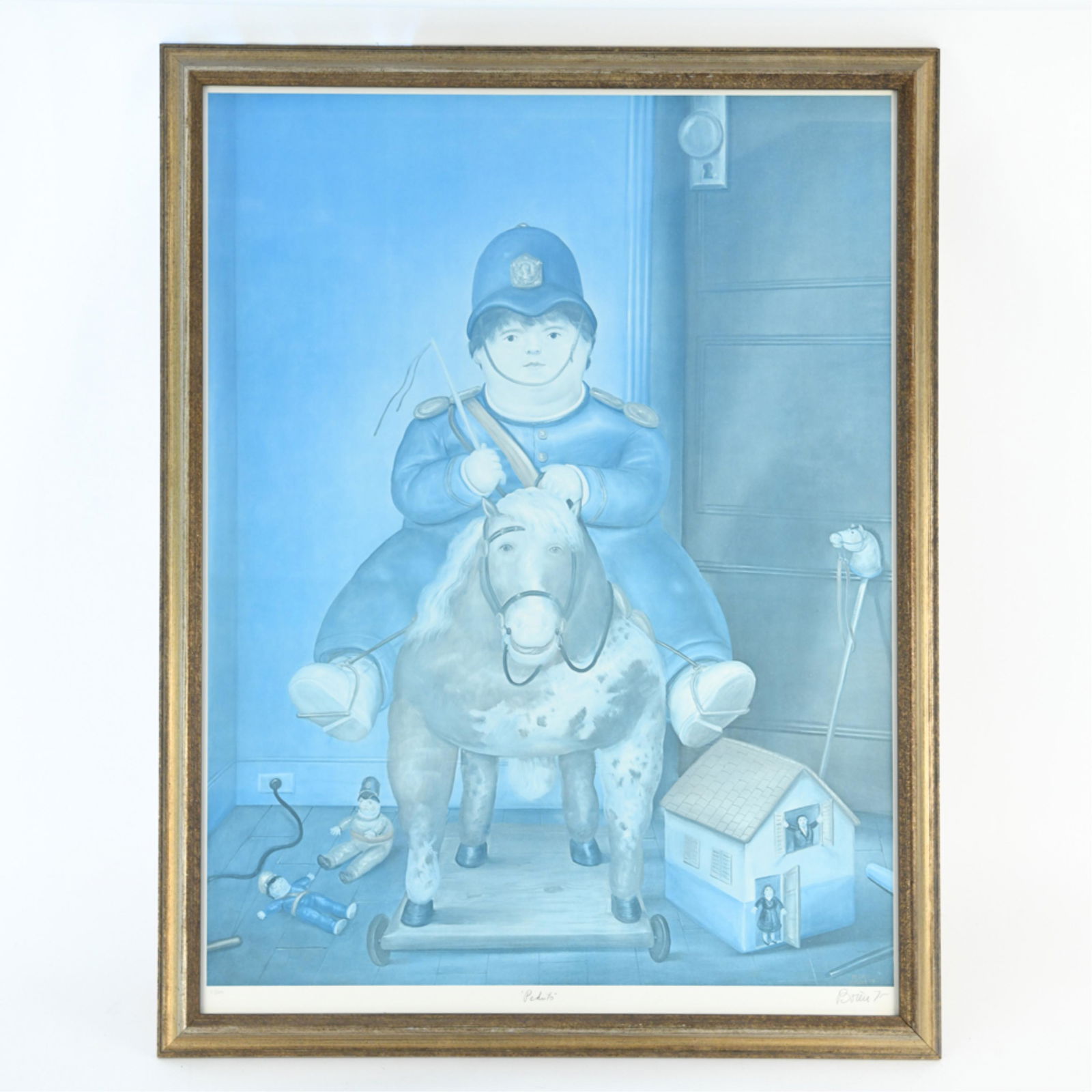 SIGNED BOTERO POSTER PRINT (1 of 9)