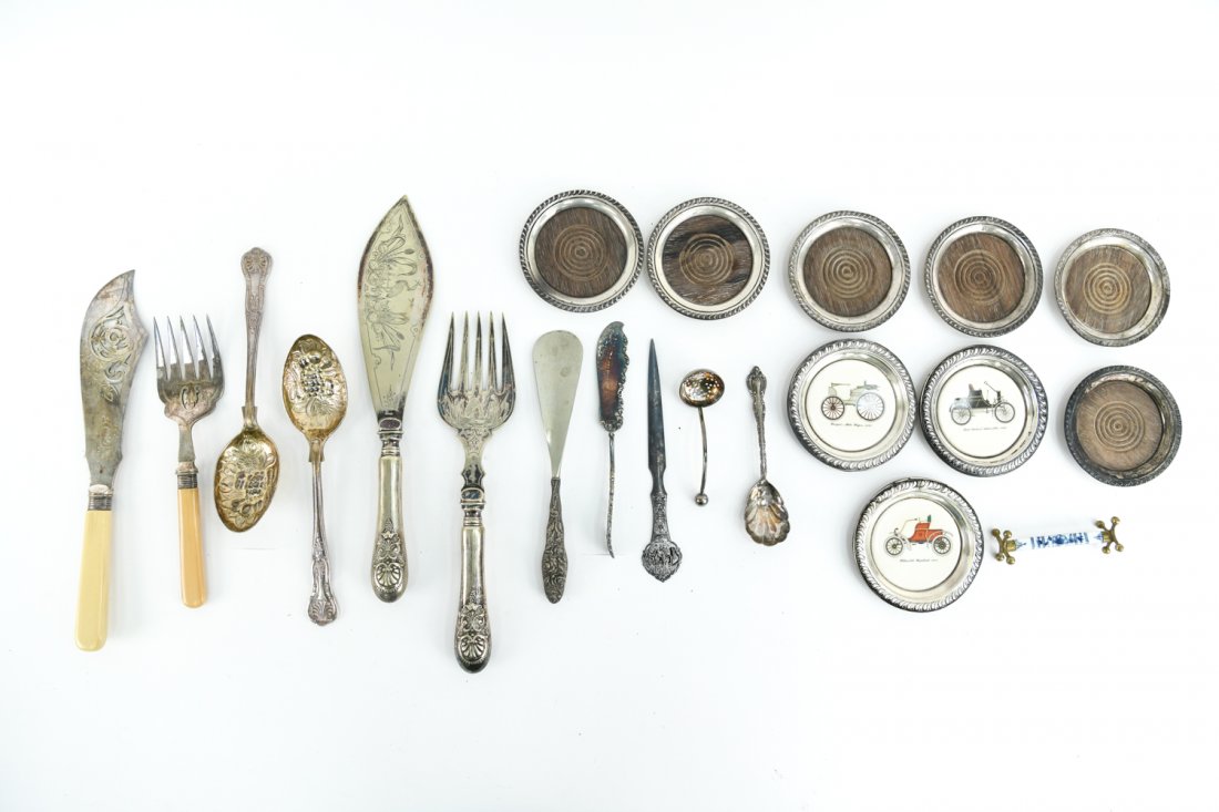 GROUPING OF SILVER INCL STERLING SILVER (1 of 15)