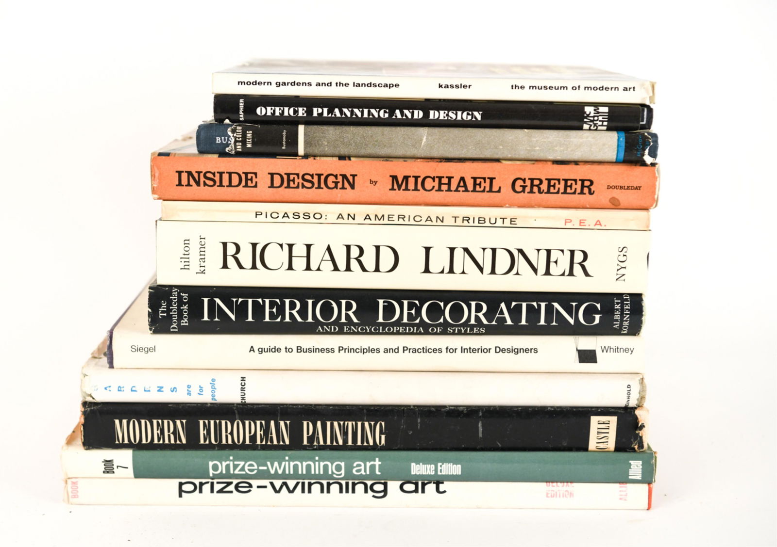 ART & INTERIOR DESIGN BOOK GROUPING (1 of 14)