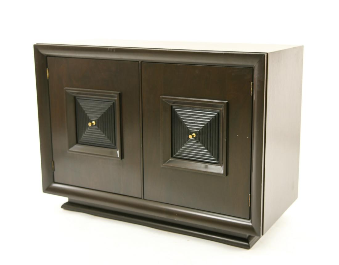 GEOMETRIC PYRAMID FRONT SIDEBOARD CABINET (1 of 9)