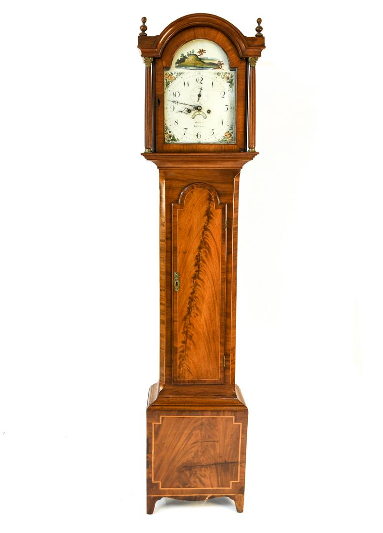 BROWN LONDON TALL CASE CLOCK (1 of 20)