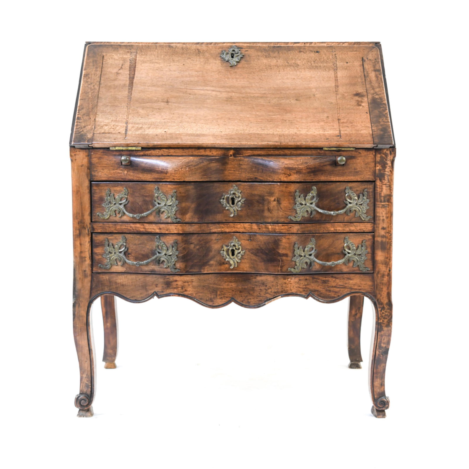 FRENCH STYLE DROP FRONT SECRETARY DESK (1 of 18)