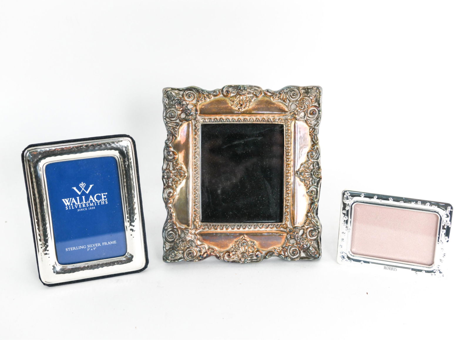 (3) STERLING SILVER PICTURE FRAMES (1 of 8)