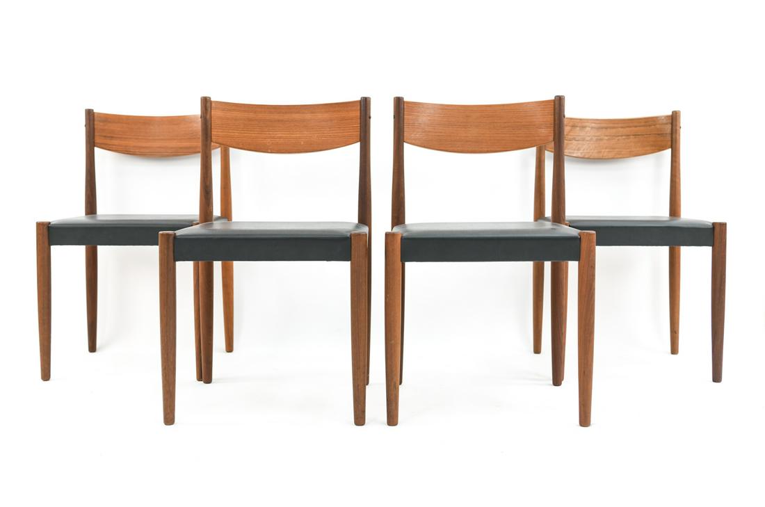 (4) DANISH TEAK DINING CHAIRS (1 of 20)
