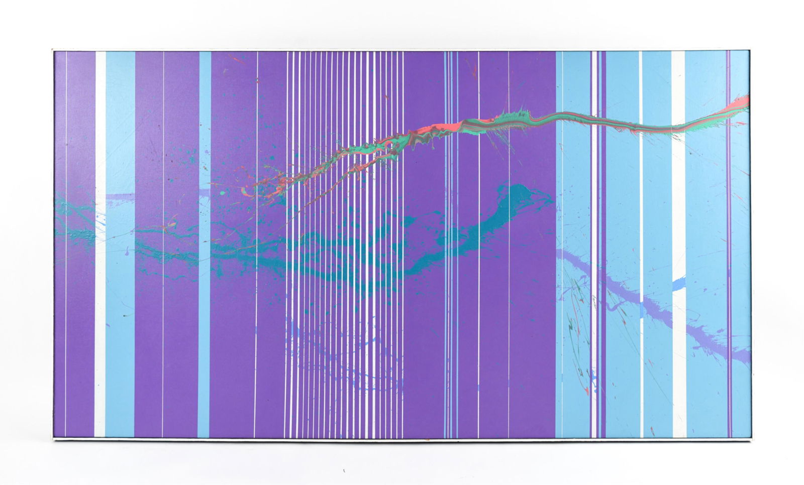 LARGE MODERN GEOMETRIC O/C (1 of 8)