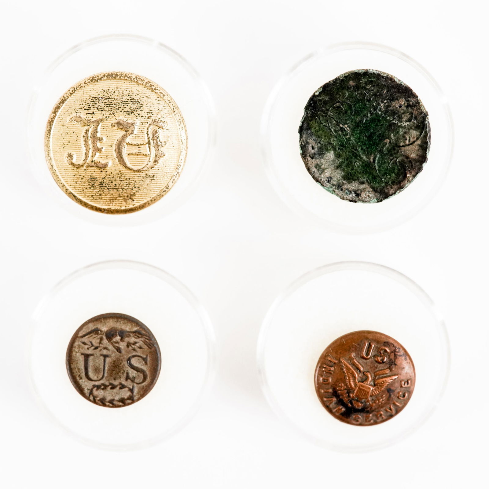 GROUPING OF PRE CIVIL WAR US MILITARY BUTTONS (1 of 6)