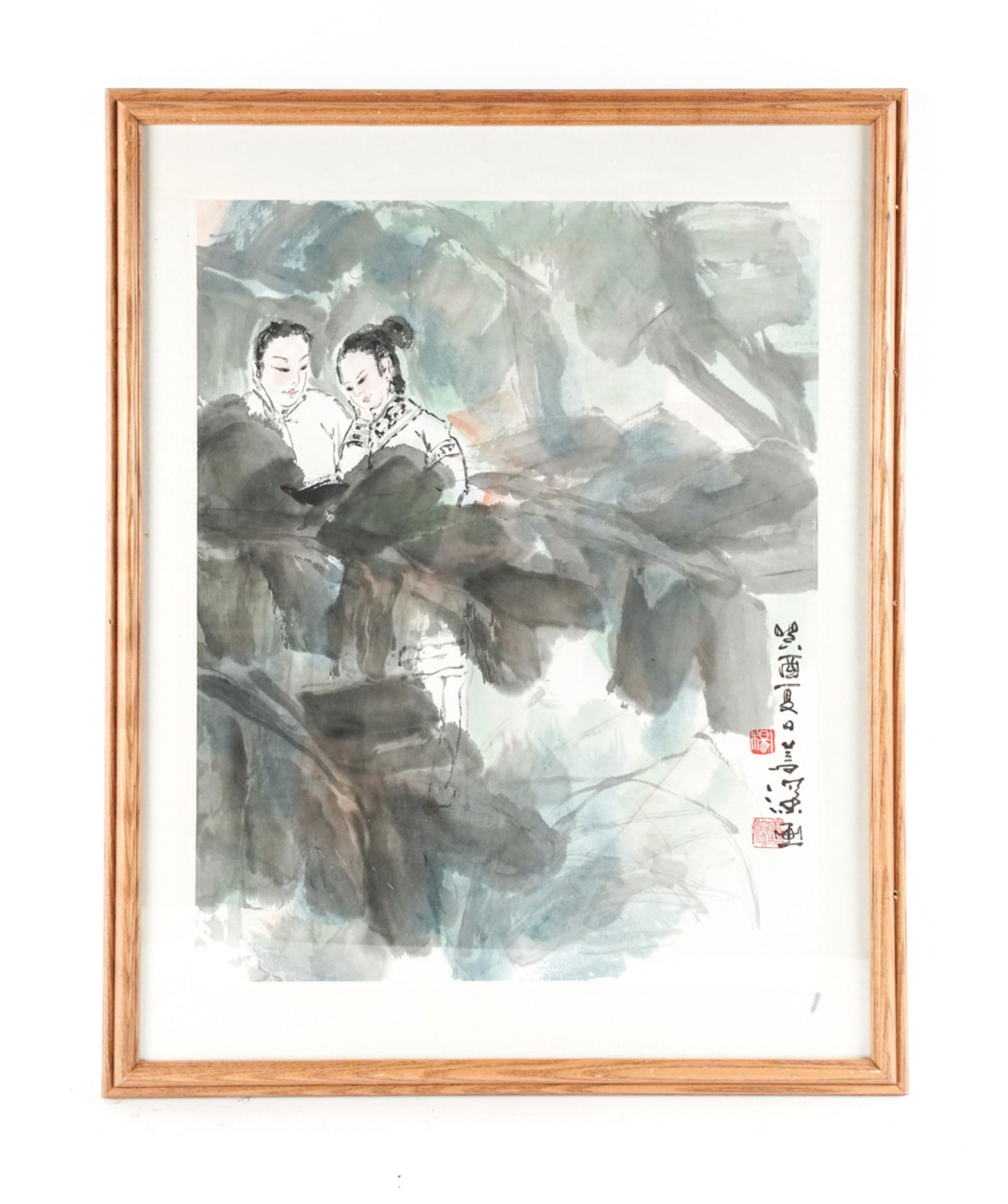 CHINESE WATERCOLOR PAINTING (1 of 9)