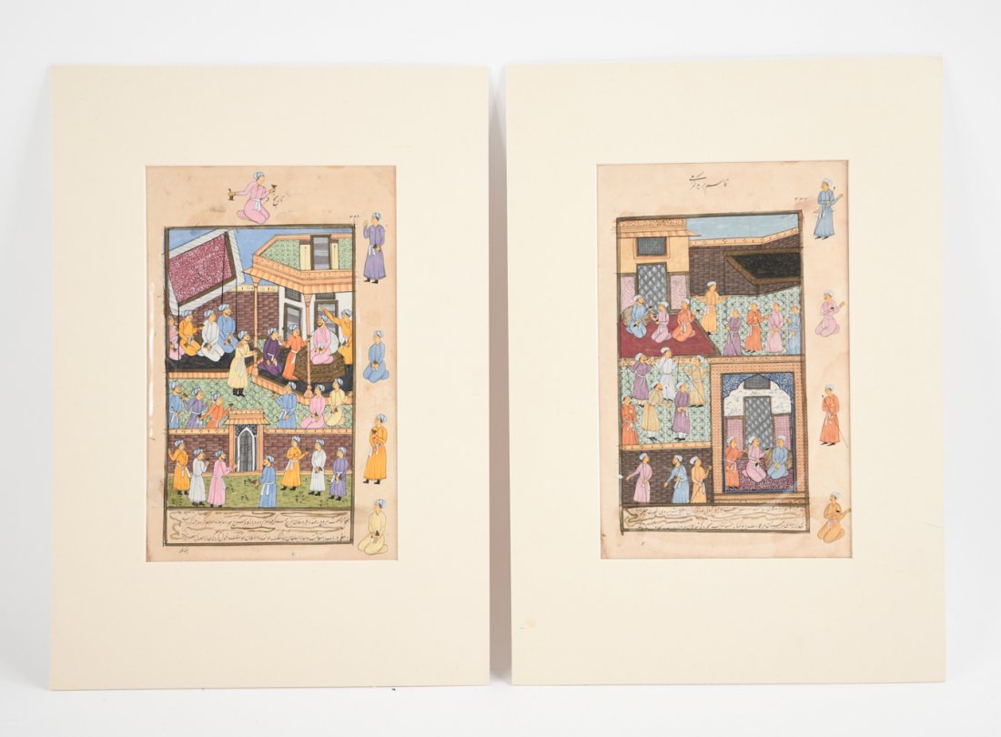(2) INDIAN MINIATURES (1 of 12)