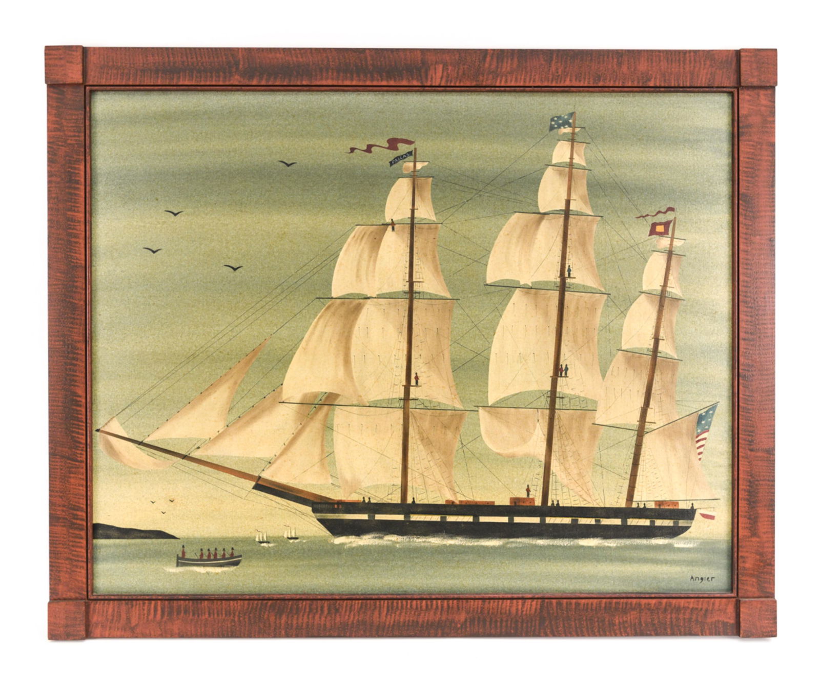 CONTEMPORARY PRIMITIVE STYLE PAINTING (1 of 20)