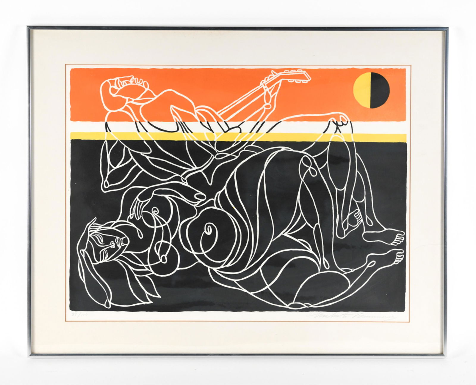 UMBERTO ROMANO SIGNED COLOR LITHOGRAPH (1 of 12)