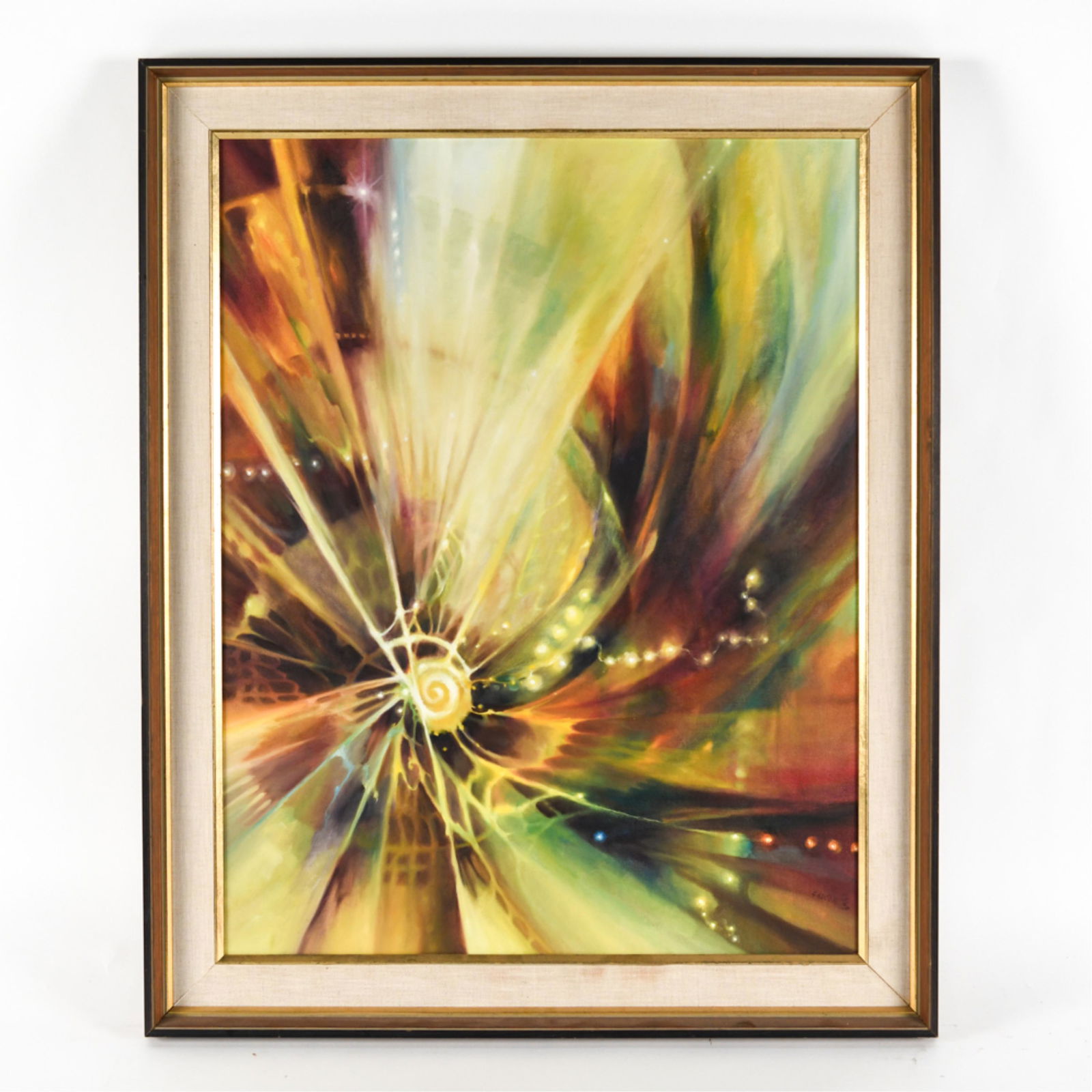 1969 ABSTRACT OIL ON CANVAS (1 of 10)