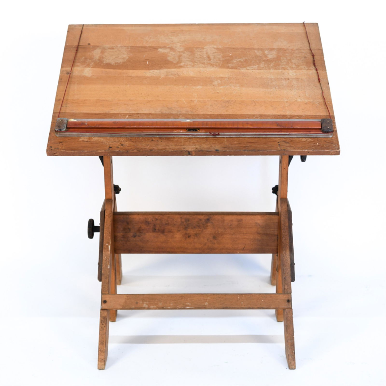 ANTIQUE INDUSTRIAL DIETZGEN DRAFTING TABLE (1 of 9)