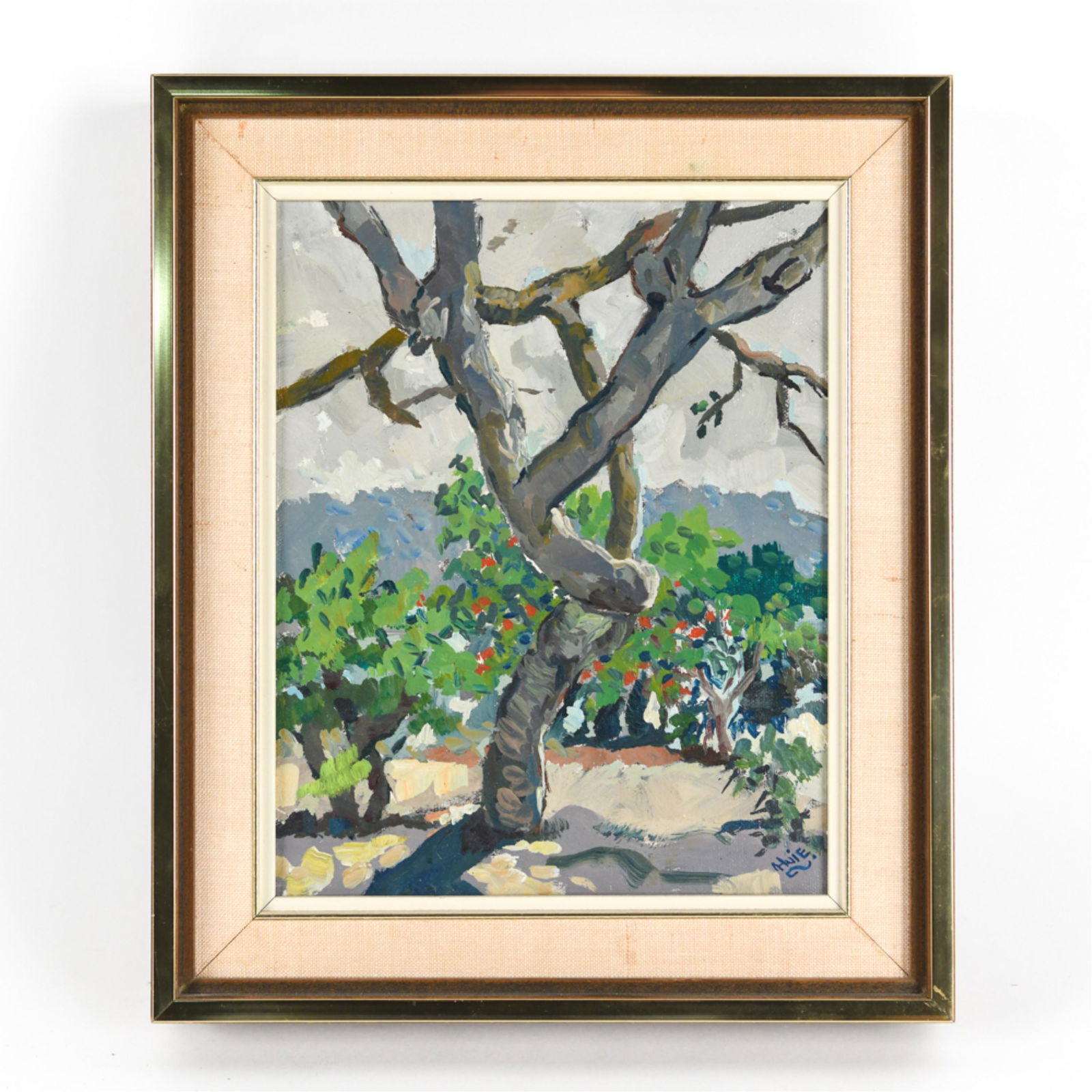 ALBERT HUIE, JAMAICAN (1920-2010) OIL ON MASONITE (1 of 7)