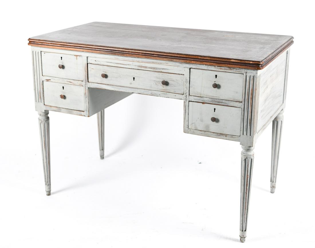 FRENCH STYLE PAINTED DESK (1 of 15)