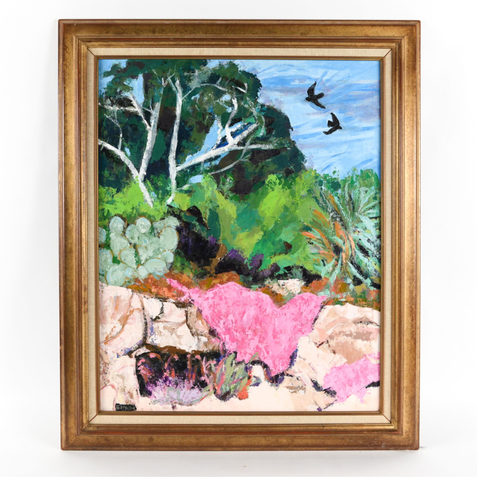 TOBY HELLER, AMERICAN (1927-2017) O/B (1 of 14)