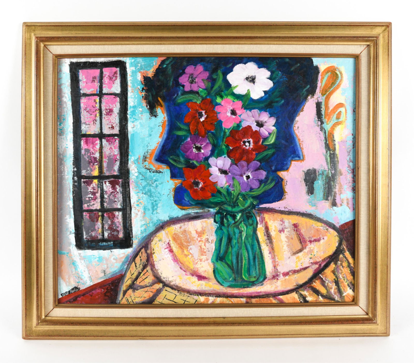 TOBY HELLER, AMERICAN (1927-2017) OIL PAINTING (1 of 11)