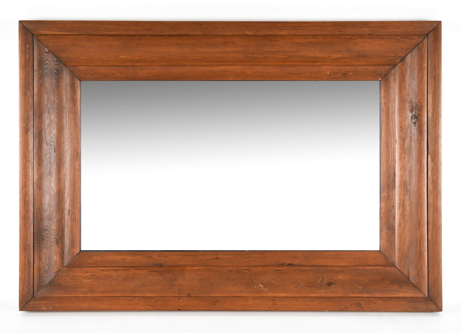 19TH C. OGEE WOOD FRAME MIRROR (1 of 5)