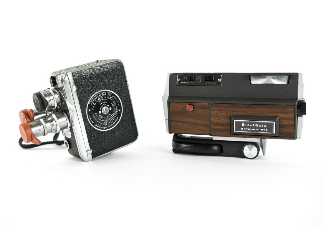 (2) VINTAGE VIDEO MOVIE CAMERAS (1 of 11)
